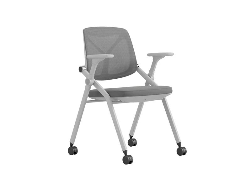 White Conference Room Chairs with Wheels | Office Chair