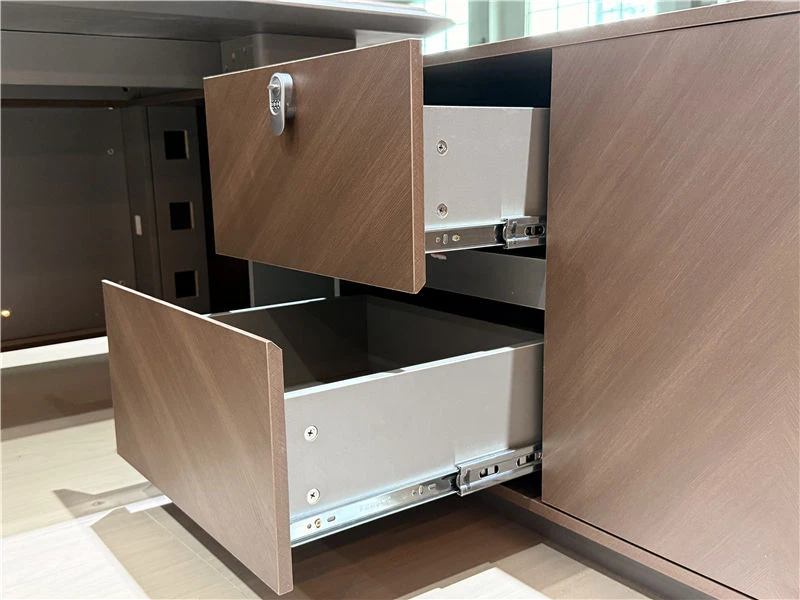 Small Modern L Shaped Manager Desks for Home Office