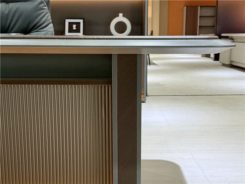 Small Modern L Shaped Manager Desks for Home Office