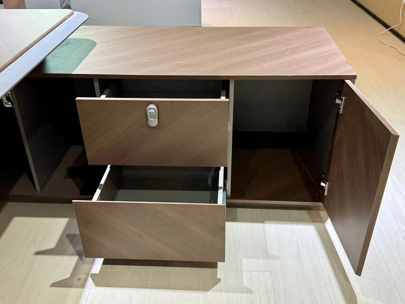Small Modern L Shaped Manager Desks for Home Office