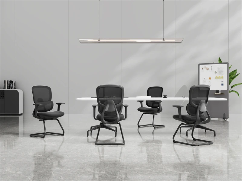Contemporary Comfortable Mesh Conference Room Chairs