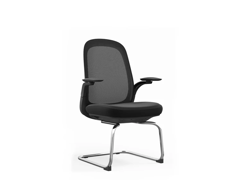 Modern Office Conference Hall Room Chairs with Flip-up Armrests