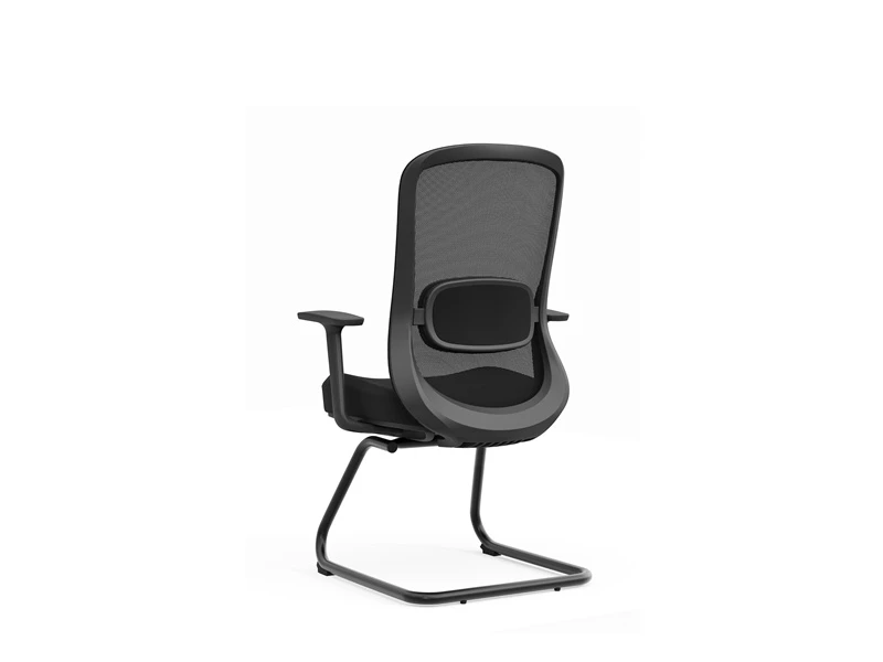 Modern Office Guest Chairs with Adjustable Lumbar Support 