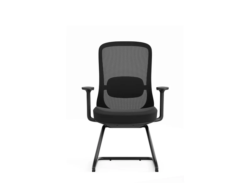 Modern Office Guest Chairs with Adjustable Lumbar Support 
