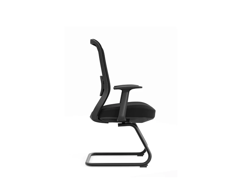 Modern Office Guest Chairs with Adjustable Lumbar Support 