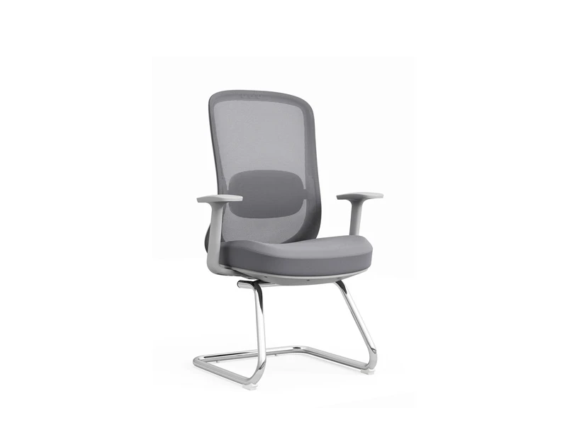 Modern Office Guest Chairs with Adjustable Lumbar Support 