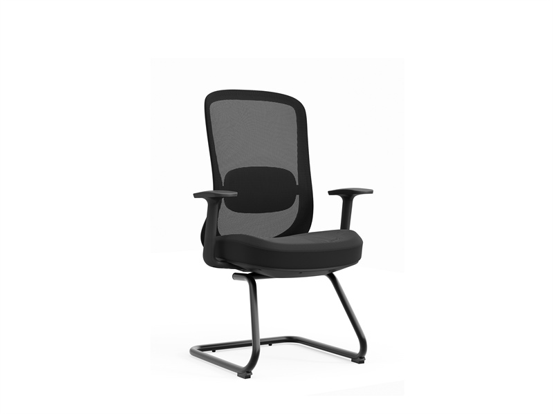 Modern Office Guest Chairs with Adjustable Lumbar Support