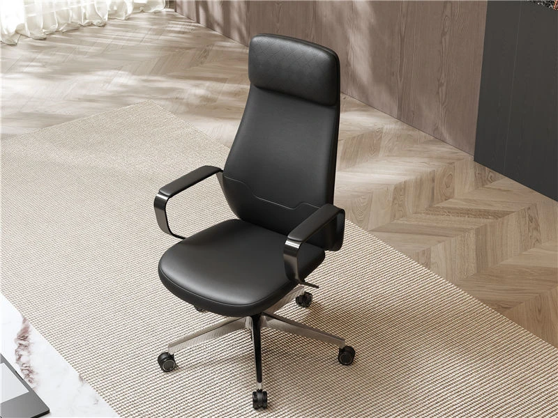 Luxurious High Back Leather Executive Desk Chairs