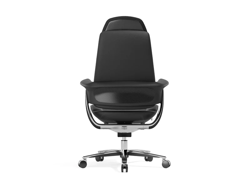 Plush Executive Office Chair | High Back Leather Chair