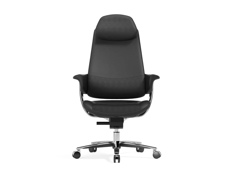 Plush Executive Office Chair | High Back Leather Chair