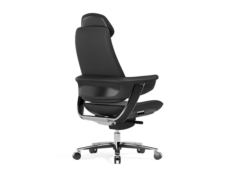 Plush Executive Office Chair | High Back Leather Chair
