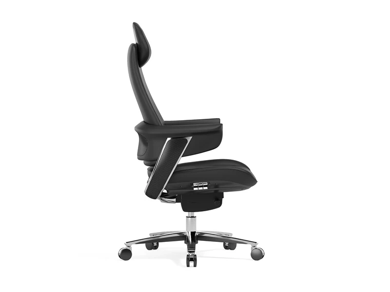 Plush Executive Office Chair | High Back Leather Chair