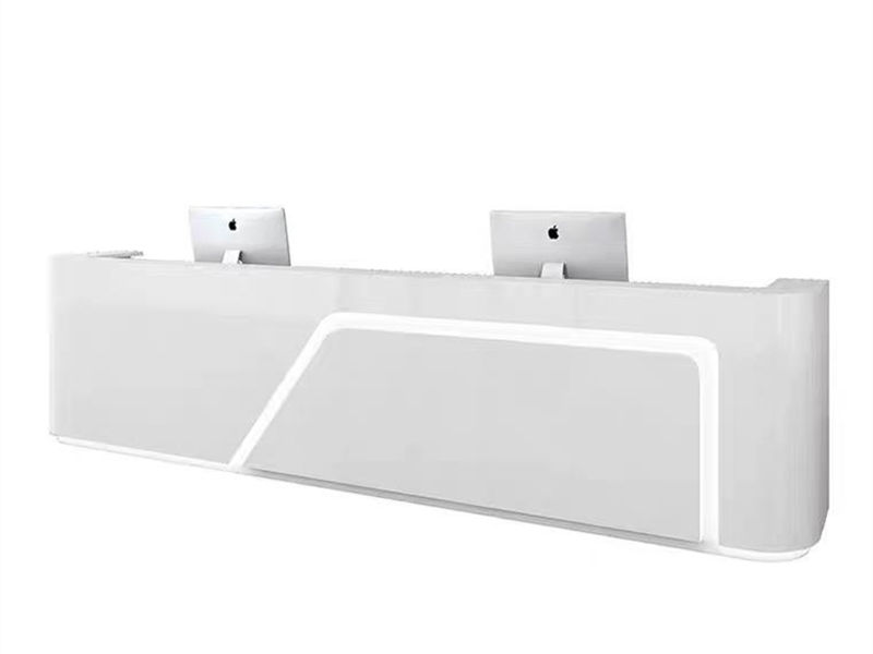 Modern Reception Desk with Counter | Office Desk Furniture