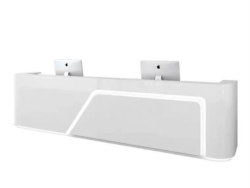 Modern Reception Desk with Counter | Office Desk Furniture