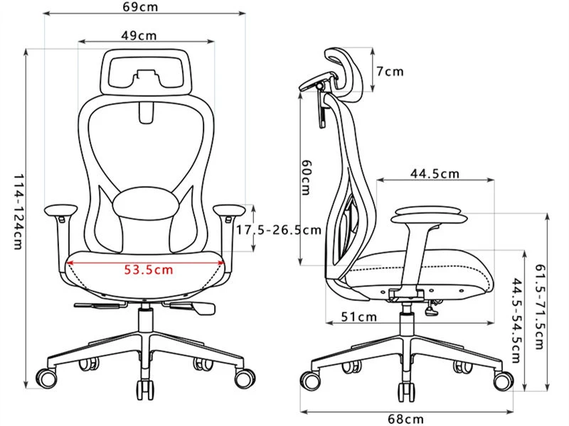 Modern High Tech Office Chairs | Contemporary Executive Chair