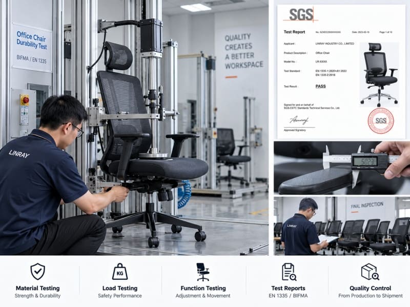 office chair testing and quality inspection How to Source EN 1335 Compliant Office Chairs From Asia