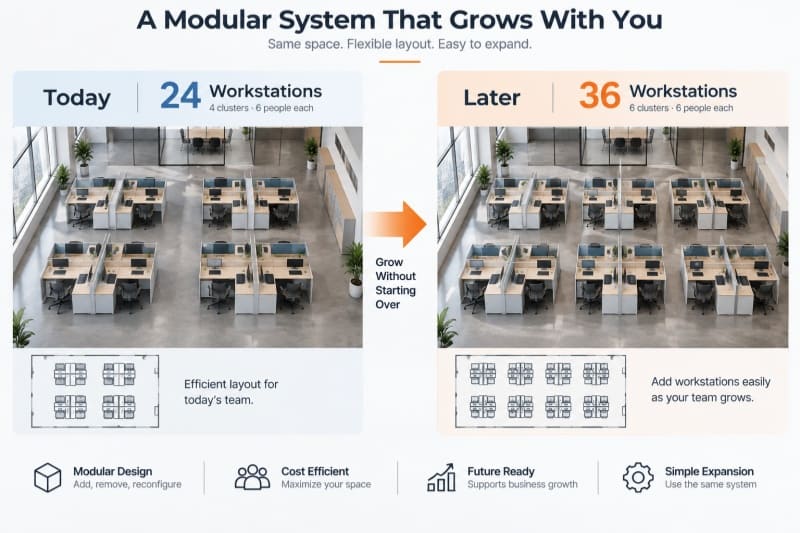 What Are the Top Office Cubicle Brands in Modular Interiors?