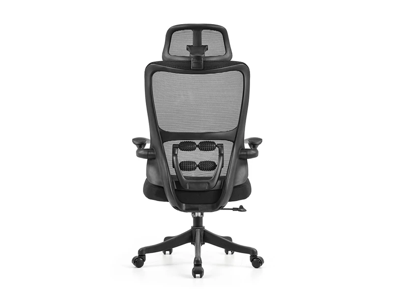 LR-2509A Ergonomic Mesh Office Chair with 4-Roller Lumbar Support