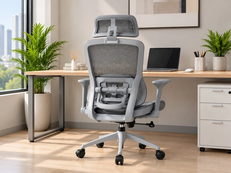 High Back Mesh Office Chair with Ergonomic Lumbar Support