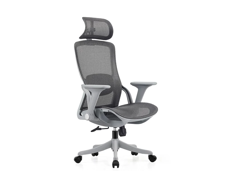 Ergonomic Mesh Office Chair with Headrest | Adjustable High Back Desk Chair