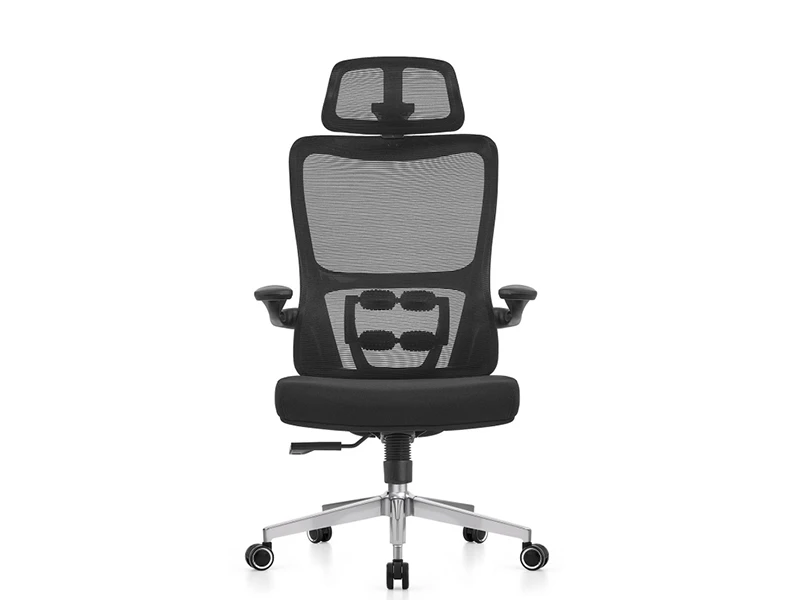 High Back Ergonomic Mesh Office Chair with Adjustable Headrest and Lumbar Support