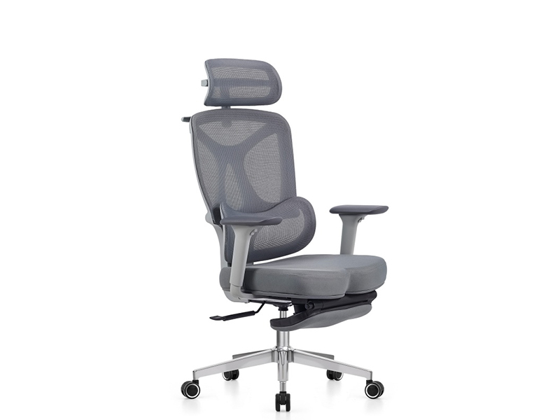 Gray Ergonomic Mesh Office Chair | High Back Adjustable Desk Chair