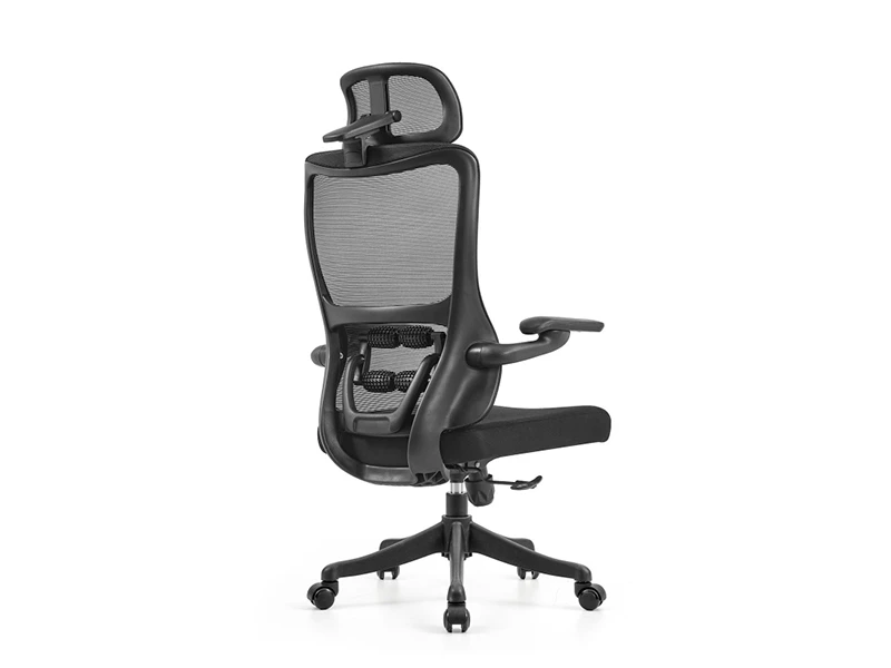 LR-2509A Ergonomic Mesh Office Chair with 4-Roller Lumbar Support