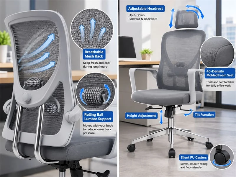 45-Density Foam Seat Cushion