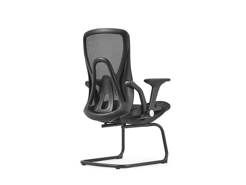 Full Mesh Office Visitor Chair | Ergonomic Cantilever Guest Chair