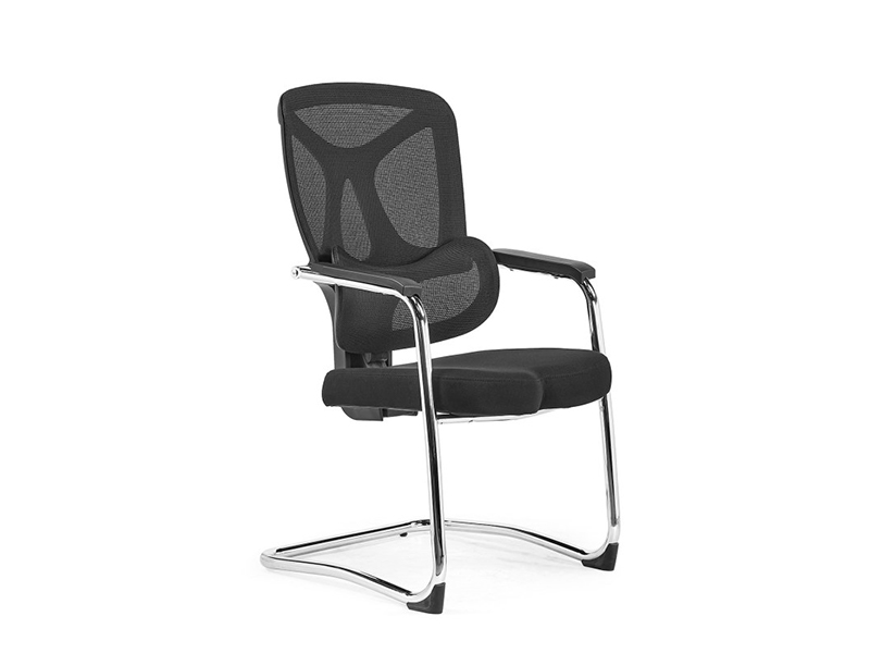 Ergonomic Mesh Office Visitor Chairs | Chrome Cantilever Guest Chair