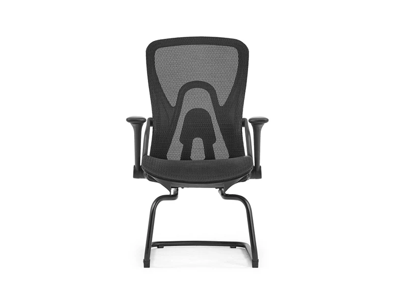 Full Mesh Office Visitor Chair | Ergonomic Cantilever Guest Chair